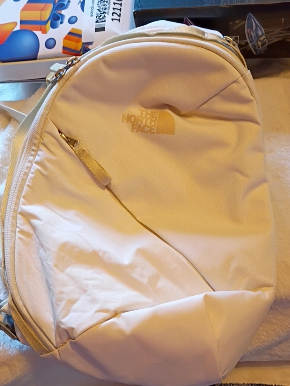 The North Face Women's Cream Backpack – Soft Neutral Daypack